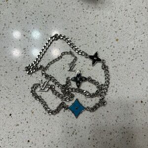 Louis Vuitton silver Gift necklace